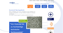 Desktop Screenshot of mareco-kunststoffe.de